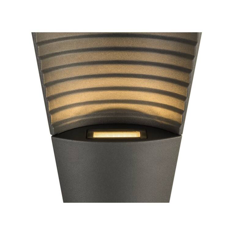 SLV RASTERLYS WL UP/DOWN, Wandaufbauleuchte, konisch, 3000 K, 16 W, PHASE, 45°, anthrazit