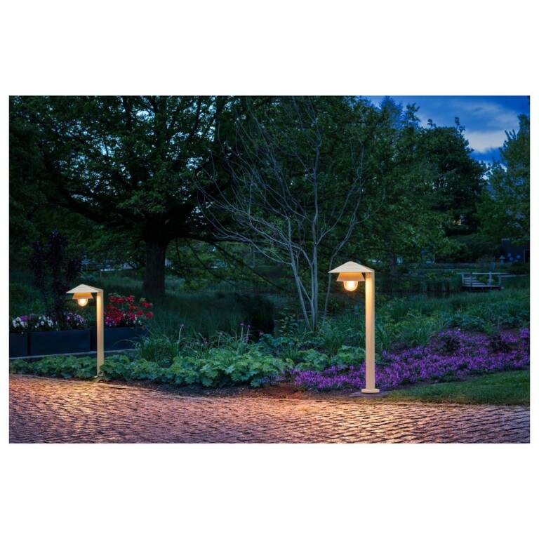 SLV SEJERO 90, POLE, Stehleuchte, IP65, E27, 1 x 15 W, beige
