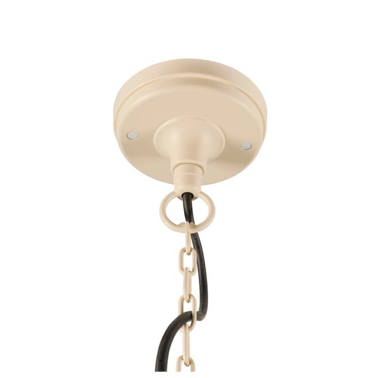 SLV SEJERO, Pendelleuchte, E27, Pendellänge 49.1 cm,  1 x max. 15 W, beige