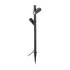 HELIA SLIM Pole, double, LED Outdoor Stehleuchte, IP65, 2200 K, schwarz