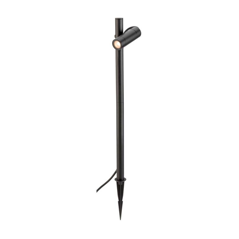 SLV HELIA SLIM Pole, single, LED Outdoor Stehleuchte, IP65, 2200 K, schwarz