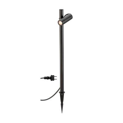 SLV HELIA SLIM Pole, single, LED Outdoor Stehleuchte, IP65, 2200 K, schwarz
