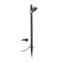 HELIA SLIM Pole, single, LED Outdoor Stehleuchte, IP65, 2200 K, schwarz
