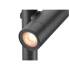 HELIA SLIM Pole, single, LED Outdoor Stehleuchte, IP65, 2200 K, schwarz