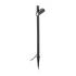 HELIA SLIM Pole, single, LED Outdoor Stehleuchte, IP65, 2200 K, schwarz