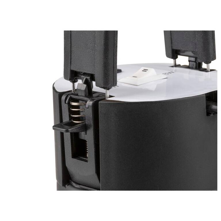 SLV UNIVERSAL DOWNLIGHT FIX, Einbauleuchte mit Abdeckung, PHASE, 2700/3000/4000/6500K, IP65, schwarz