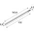 EASYLIGHT 1500 135 835/840/850 WB ML WH DALI2 EM 3H Trunking System 1500MM