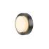 AINOS SLIDE WL, Wandaufbauleuchte, rund, PHASE, 2700/3000 K, 11 W, IP65, schwarz