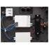 AINOS SLIDE WL, Wandaufbauleuchte, rund, SENSOR, 2700/3000 K, 11,5 W, IP65, schwarz