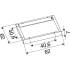 SURFACE MOUNTING FRAME, 625 WH