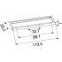 SURFACE MOUNTING FRAME, 1200/300 WH