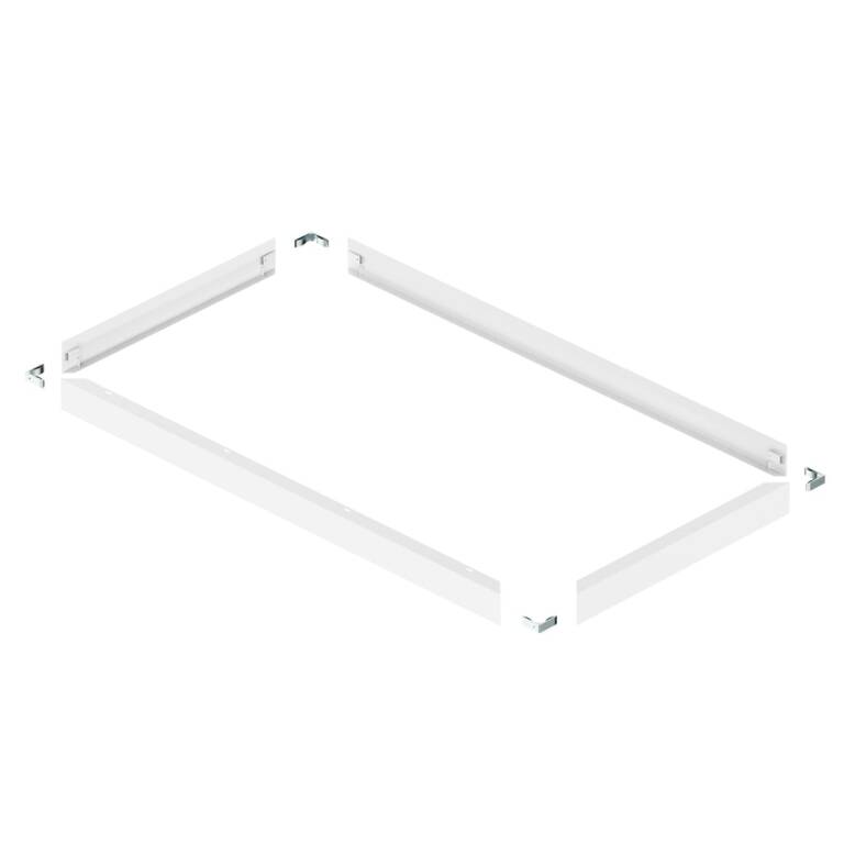 SLV SURFACE MOUNTING FRAME, 1200/600 WH