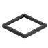 SURFACE MOUNTING FRAME, 625 BK