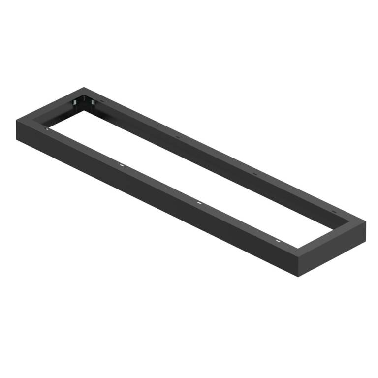 SLV SURFACE MOUNTING FRAME, 1200/300 BK