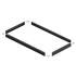 SURFACE MOUNTING FRAME, 1200/600 BK