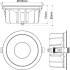 DOWNLIGHT P, 165 30 WM 830 60 ML WH IP54
