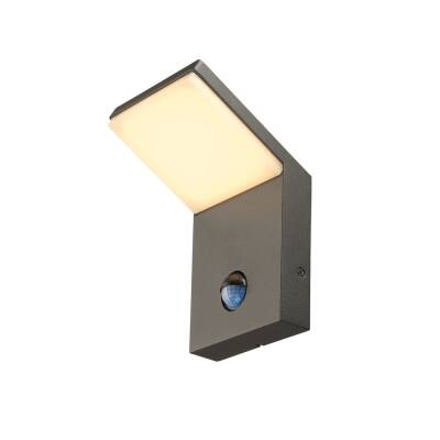 SLV ORDI, WL, SENSOR, Wandaufbauleuchte, 2700/3000 K, 6/8,5 W, IP54, anthrazit