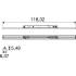 TRACK LINE M, 3~ Spot, 84 830/835/840 DWB ML WH DALI