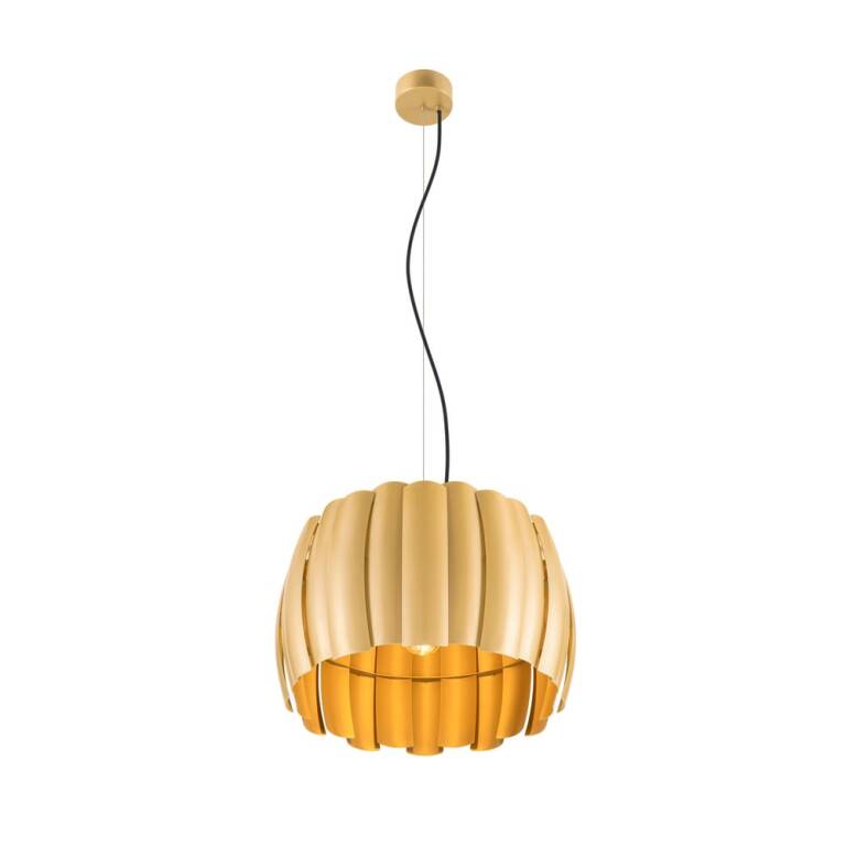 SLV HAVEN 50, PD, E27, Pendelleuchte, E27, 1 x 40 W, gold