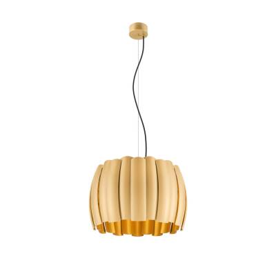 SLV HAVEN 50, PD, E27, Pendelleuchte, E27, 1 x 40 W, gold