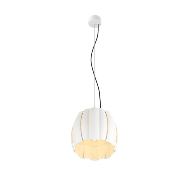 SLV HAVEN 35, PD, E27, Pendelleuchte, E27, 1 x 40 W, weiß