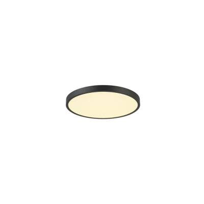 SLV MEDO 2 SLIM 40, CL, PHASE, Deckenaufbauleuchte, 3000/4000 K, 15,5 W, 85°, schwarz