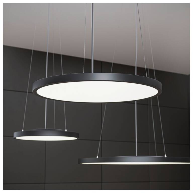 SLV MEDO 2 SLIM 40, CL, PHASE, Deckenaufbauleuchte, 3000/4000 K, 45 W, 85°, schwarz