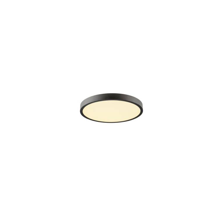 SLV MEDO 2 SLIM 30, CL, DALI, Deckenaufbauleuchte, 3000/4000 K, 8,6 W, 85°, schwarz