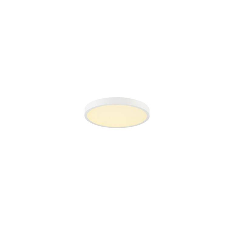 SLV MEDO 2 SLIM 30, CL, DALI, Deckenaufbauleuchte, 3000/4000 K, 8,6 W, 85°, weiß