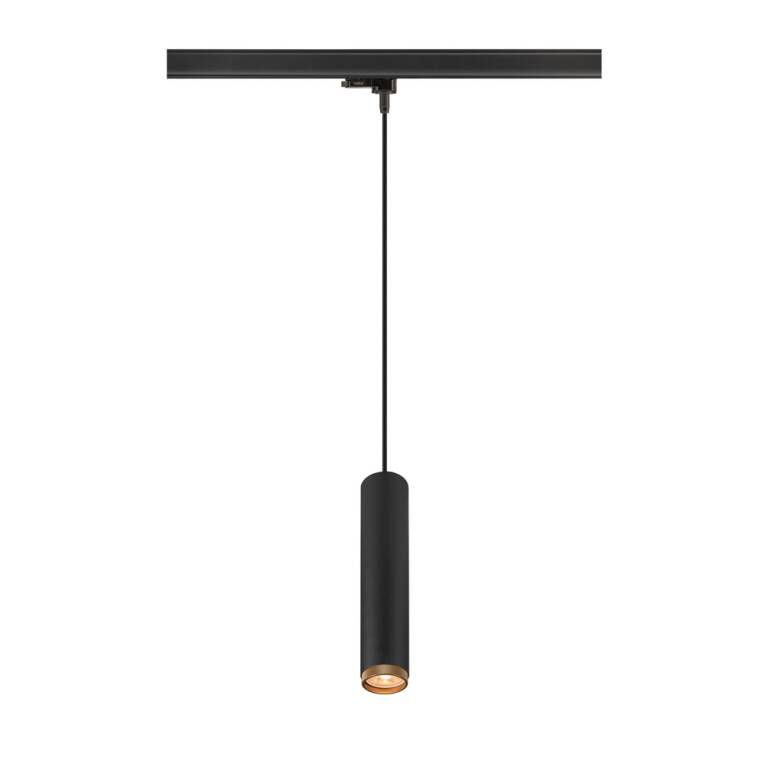 SLV GRIP! L, 3~ Pendelleuchte, QPAR51, GU10, 1 x 6 W, schwarz / goldfarben