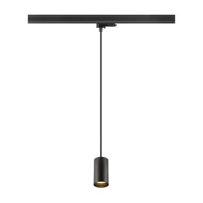 SLV ENOLA 2.0 M, 3~ Pendelleuchte, SINGLE, QPAR51, 1 x 10 W, schwarz