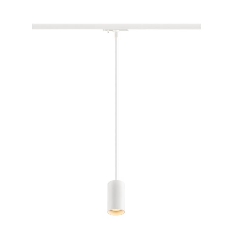 SLV ENOLA 2.0 M, 1~ Pendelleuchte, SINGLE, QPAR51, 1 x 10 W, weiß
