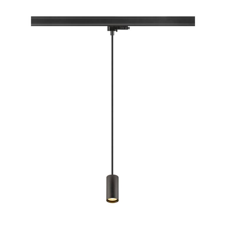 SLV ENOLA 2.0 M, 3~ Pendelleuchte, SINGLE, GU10 MINI, PAR11, 1 x 5 W, schwarz