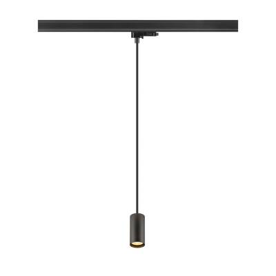 SLV ENOLA 2.0 M, 3~ Pendelleuchte, SINGLE, GU10 MINI, PAR11, 1 x 5 W, schwarz
