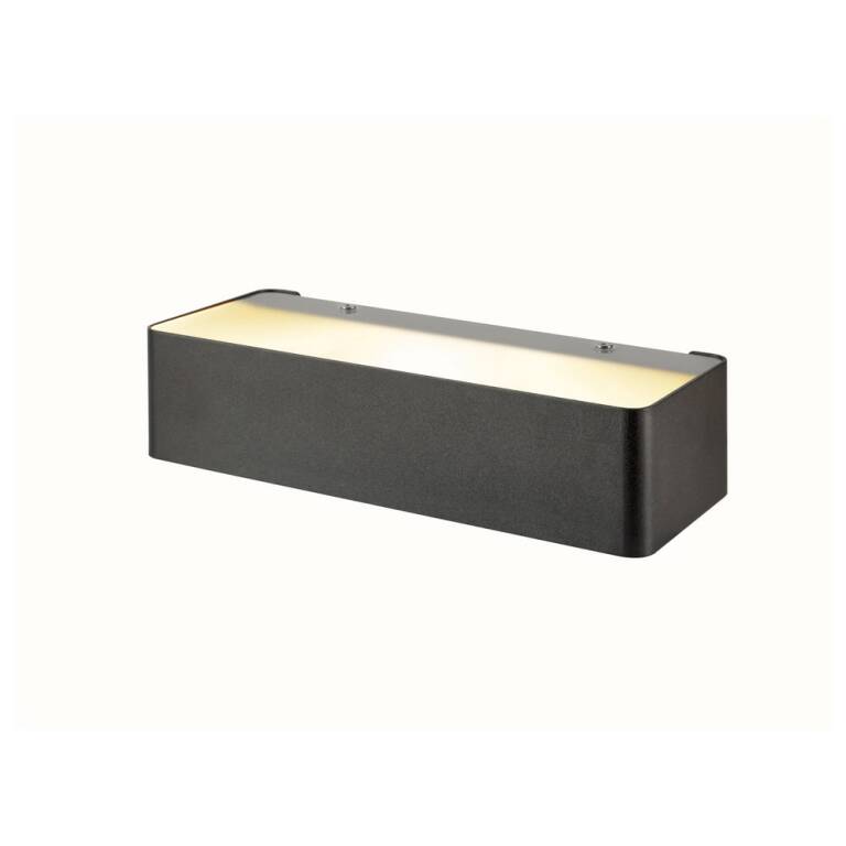 SLV WL 149, WL, QT-DE12, Wandaufbauleuchte, R7s 78mm, 60 W, schwarz
