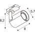 BIMA 2.0, 3~ Spot, SINGLE, QPAR51, 1 x 10 W, schwarz