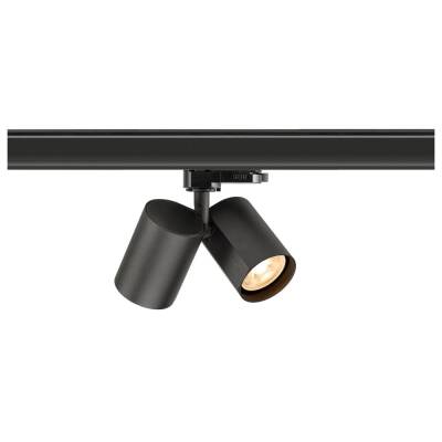 SLV BIMA 2.0, 3~ Spot, DOUBLE, QPAR51, 2 x 10 W, schwarz