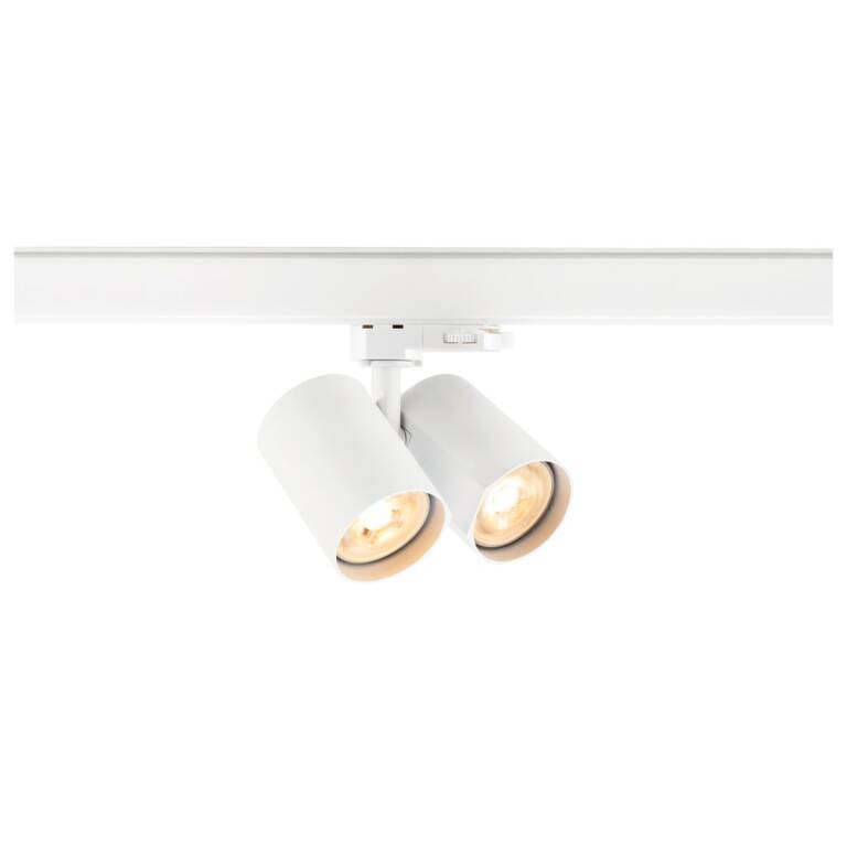 SLV BIMA 2.0, 3~ Spot, DOUBLE, QPAR51, 2 x 10 W, weiß