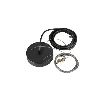 SLV MEDO 2 ABHÄNGESET, 5 m Pendellänge, Zentral, schwarz