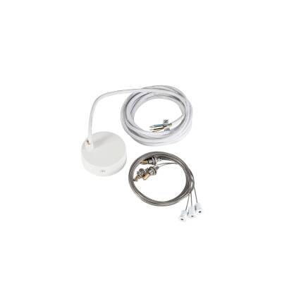 SLV MEDO 2 ABHÄNGESET, 3 m Pendellänge, Parallel, weiß