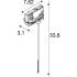 BATTEN INDUSTRY C+P, TRACK ADAPTER DALI WH