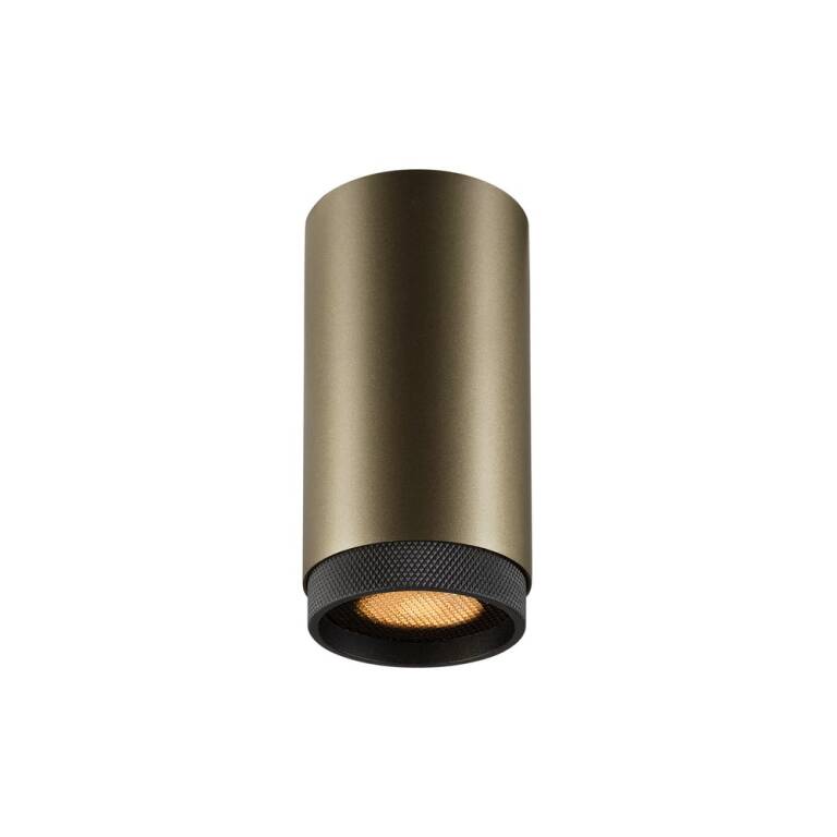 SLV GRIP! L, CL, QPAR51, Deckenaufbauleuchte, GU10, 1 x 6 W, bronze / schwarz