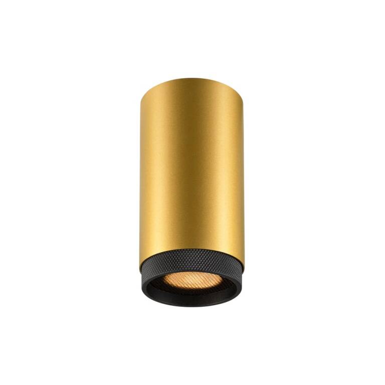 SLV GRIP! L, CL, QPAR51, Deckenaufbauleuchte, GU10, 1 x 6 W, gold / schwarz