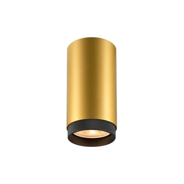 SLV GRIP! L, CL, QPAR51, Deckenaufbauleuchte, GU10, 1 x 6 W, gold / schwarz