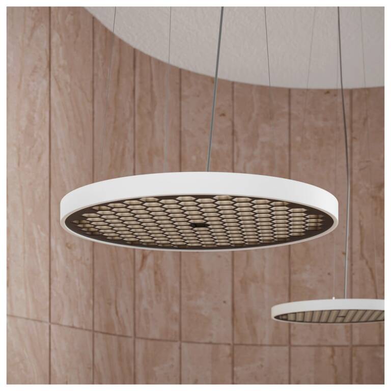SLV MEDO® HYVE 80, CL, DALI, Deckenaufbauleuchte, 3000/4000 K, 67 W, 80°, schwarz