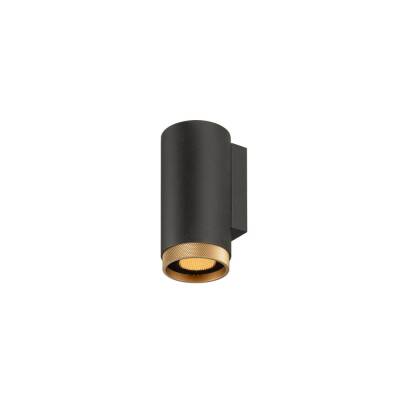SLV GRIP! L, Wandaufbauleuchte, UP OR DOWN, QPAR51, 1 x 6 W, schwarz