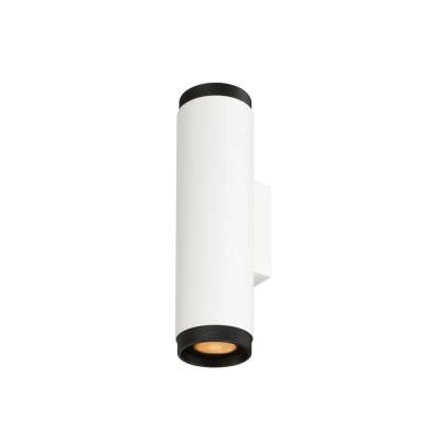 SLV GRIP! L, Wandaufbauleuchte, UP/DOWN, QPAR51, 2 x 6 W, weiß