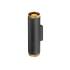 GRIP! L, Wandaufbauleuchte, UP/DOWN, QPAR51, 2 x 6 W, schwarz