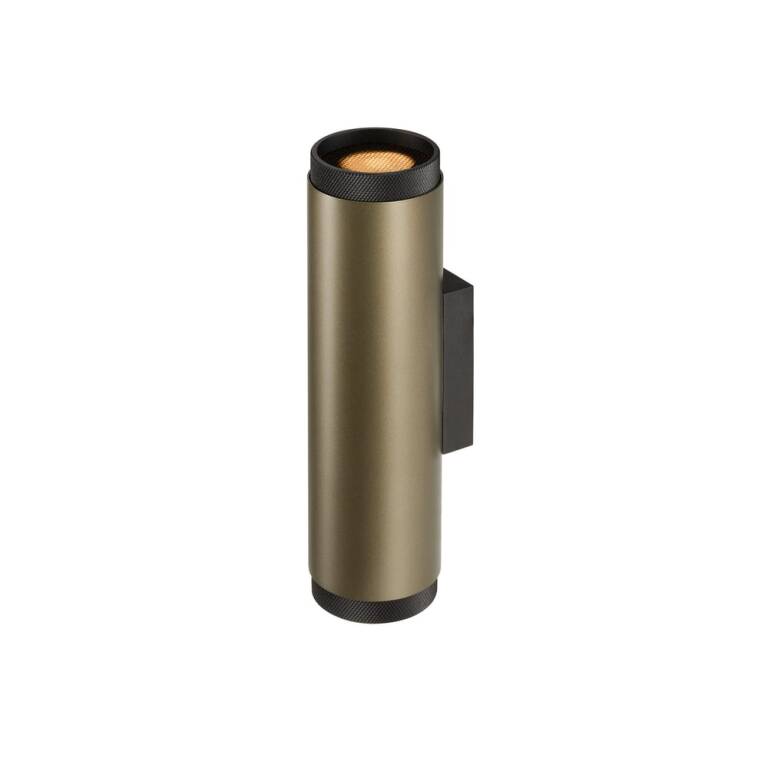 SLV GRIP! L, Wandaufbauleuchte, UP/DOWN, QPAR51, 2 x 6 W, bronze