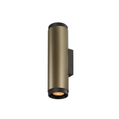 SLV GRIP! L, Wandaufbauleuchte, UP/DOWN, QPAR51, 2 x 6 W, bronze